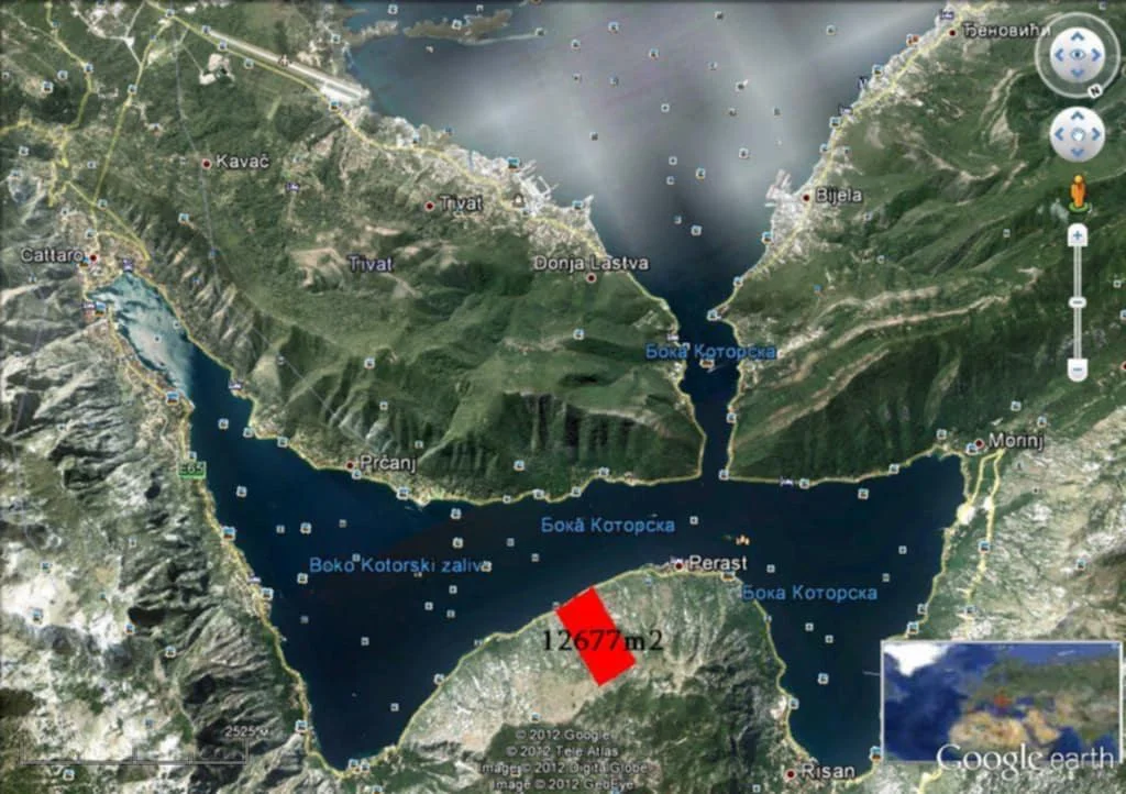 Kotor Perast'ta Denize Sıfır Satılık Arsa – Adriyatik Kıyısında Eşsiz Yatırım Fırsatı