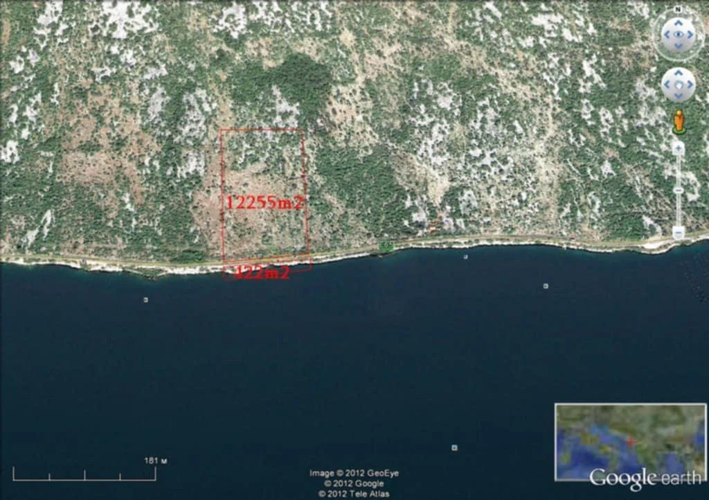 Kotor Perast'ta Denize Sıfır Satılık Arsa – Adriyatik Kıyısında Eşsiz Yatırım Fırsatı